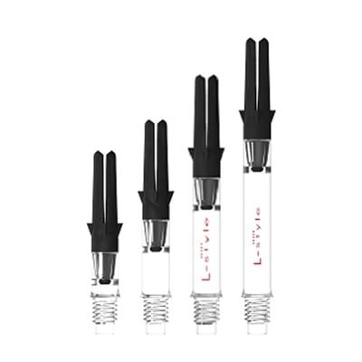 L-Style L- Silent Spinning Carbon Clear Darts Shafts