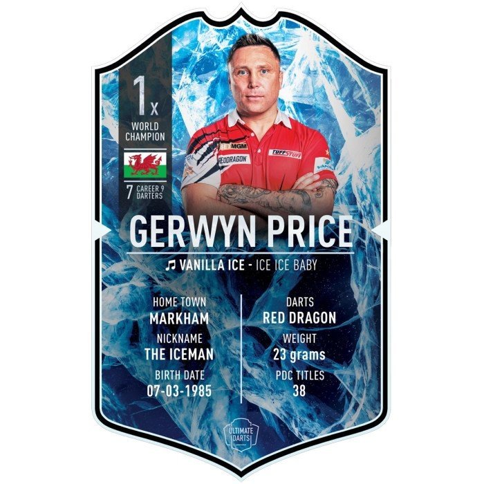 Ultimate Darts Card Gerwyn Price 2025