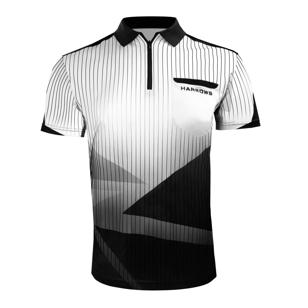 Harrows Shard White - Dartshirt