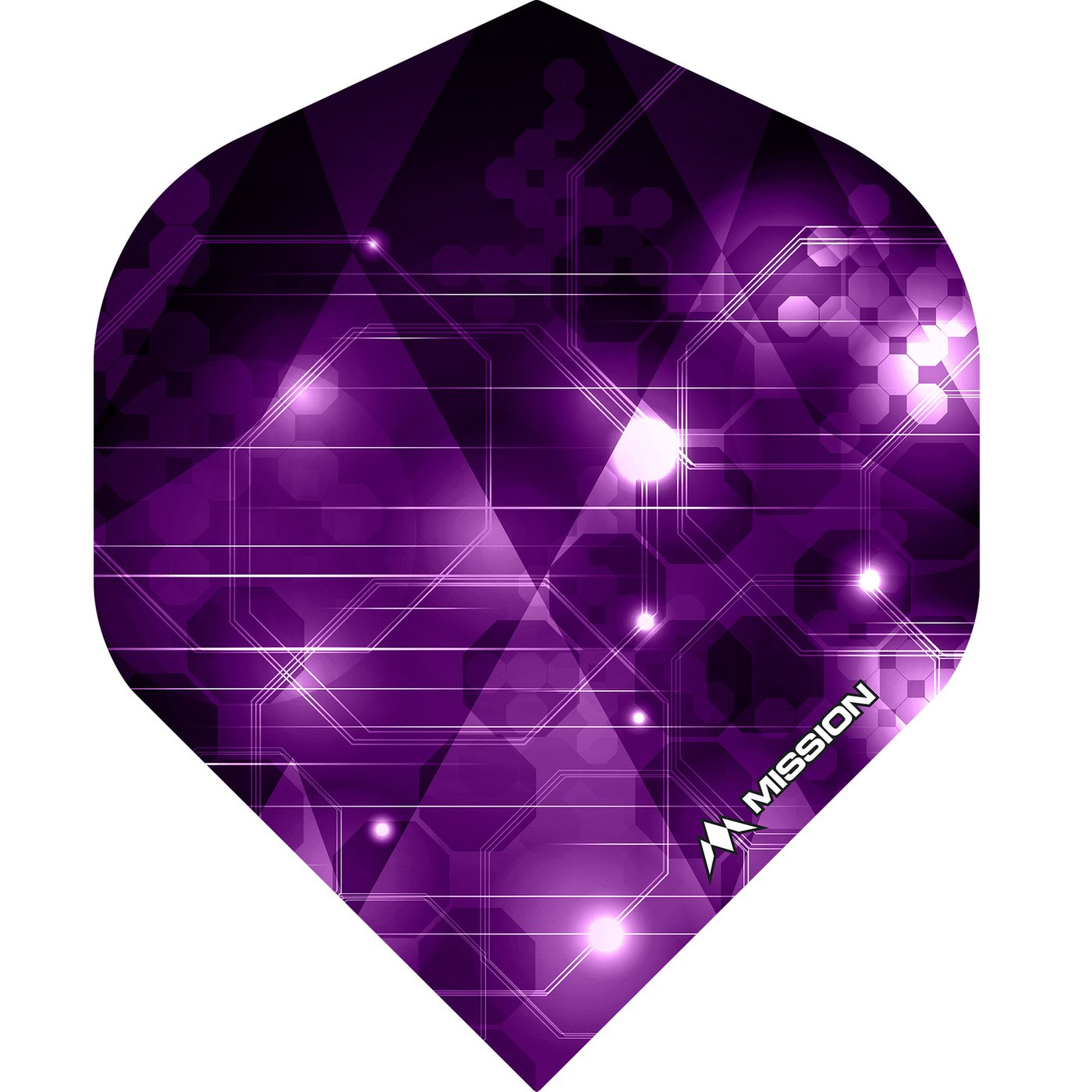 Mission Astral Std NO2 Purple Darts Flights