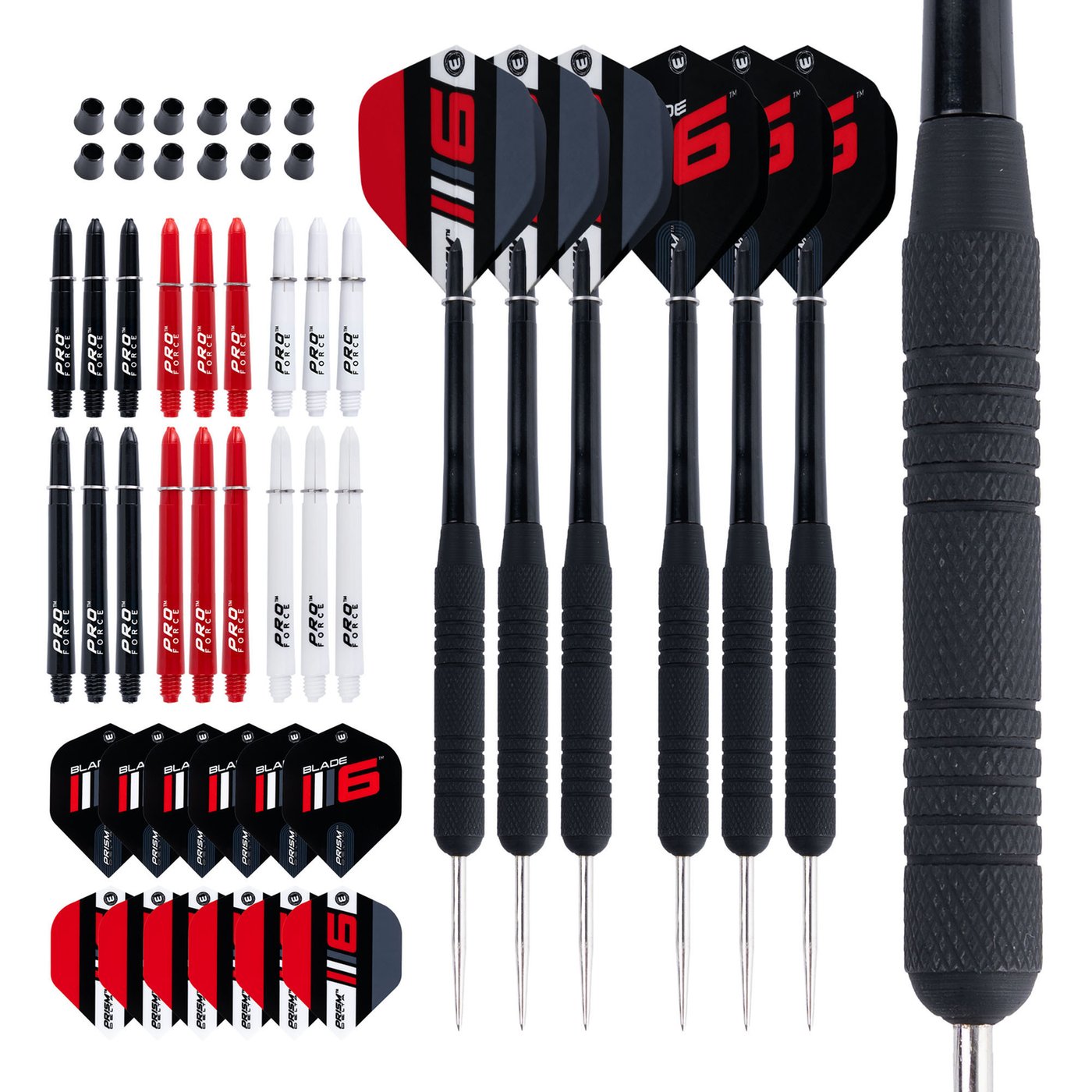 Winmau Blade 6 Starter Pack Brass - Steel Tip Darts