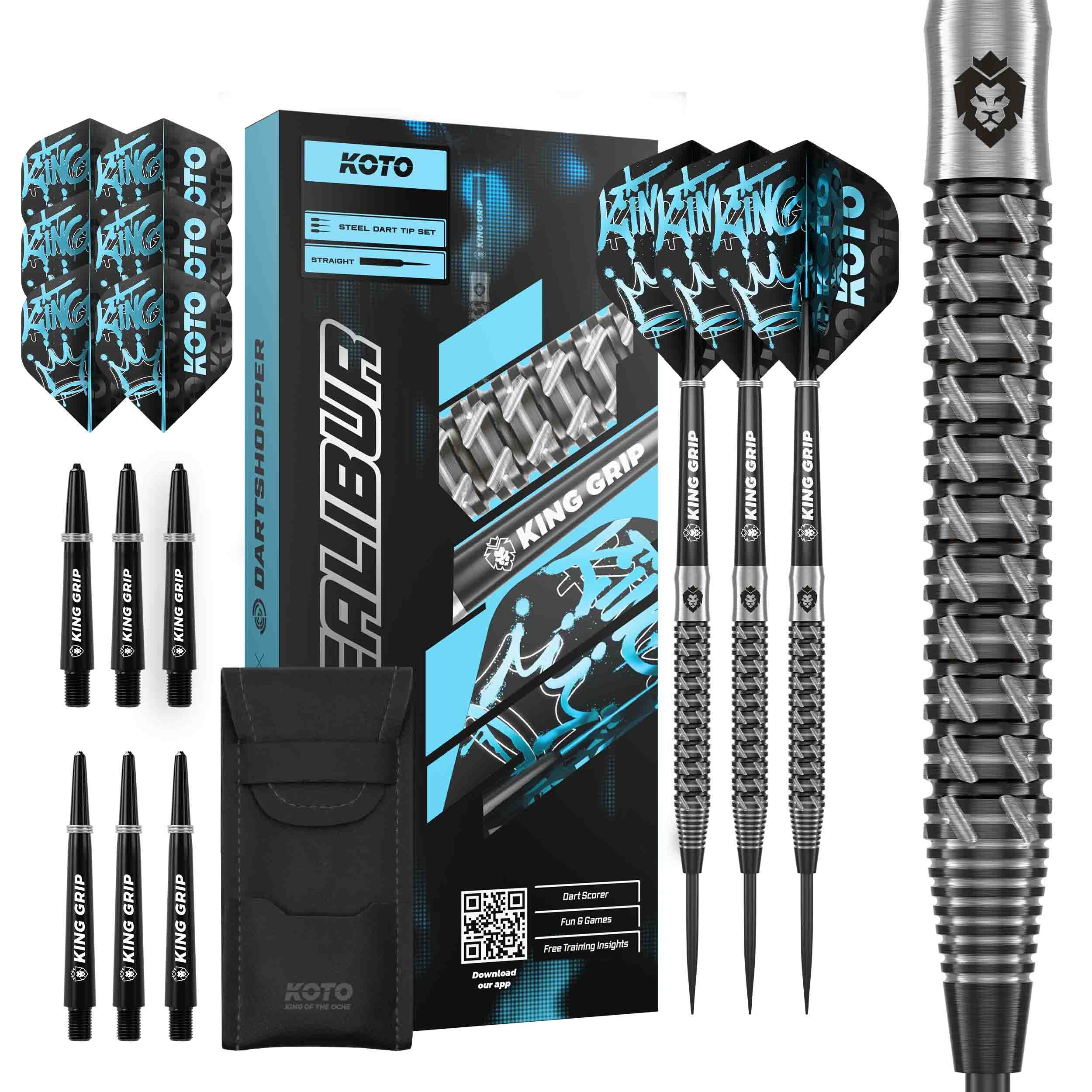 KOTO Excalibur 90% - Steel Tip Darts - Dartshopper.com