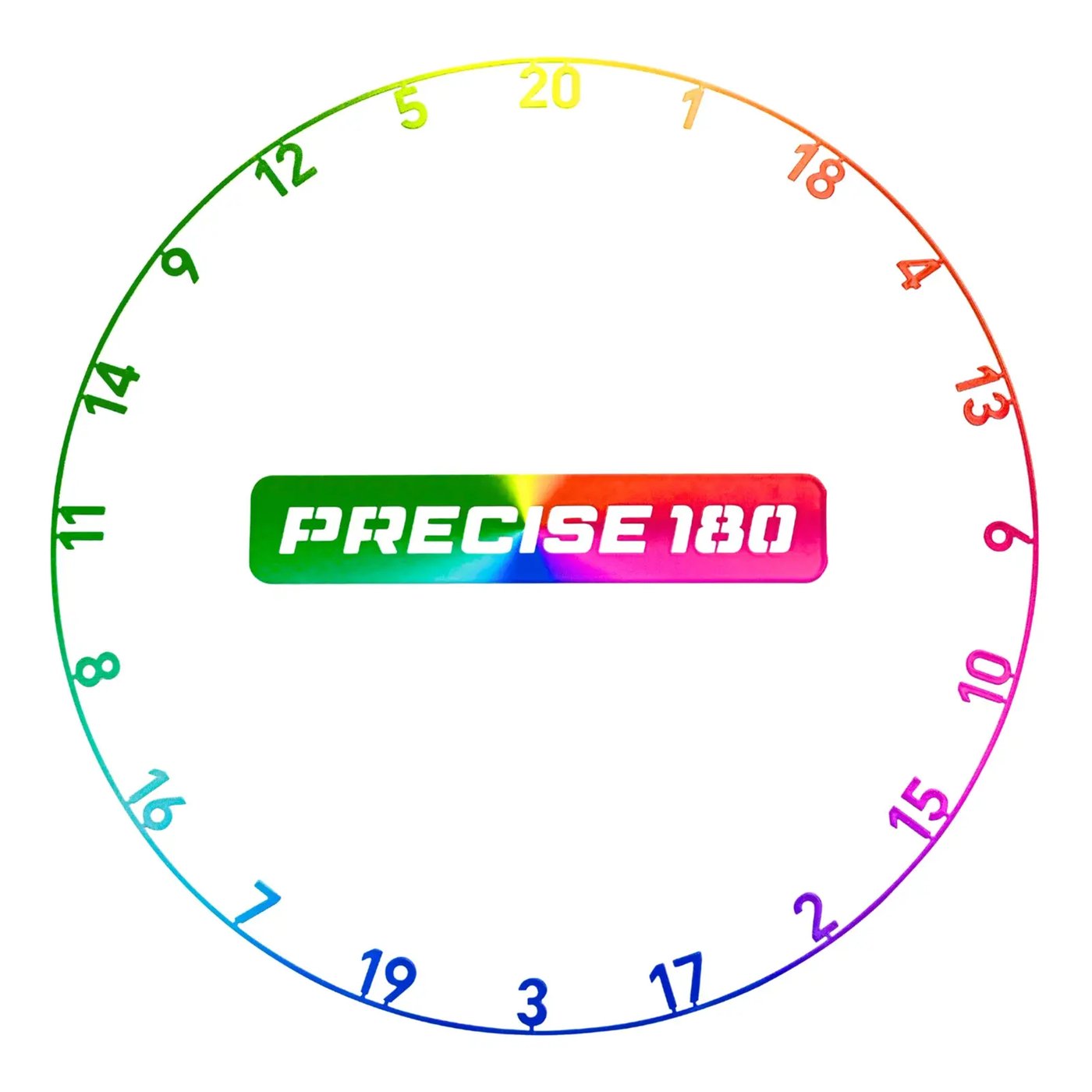 Precise180 Numberring Spectrum – Nummer-ring til dartskive