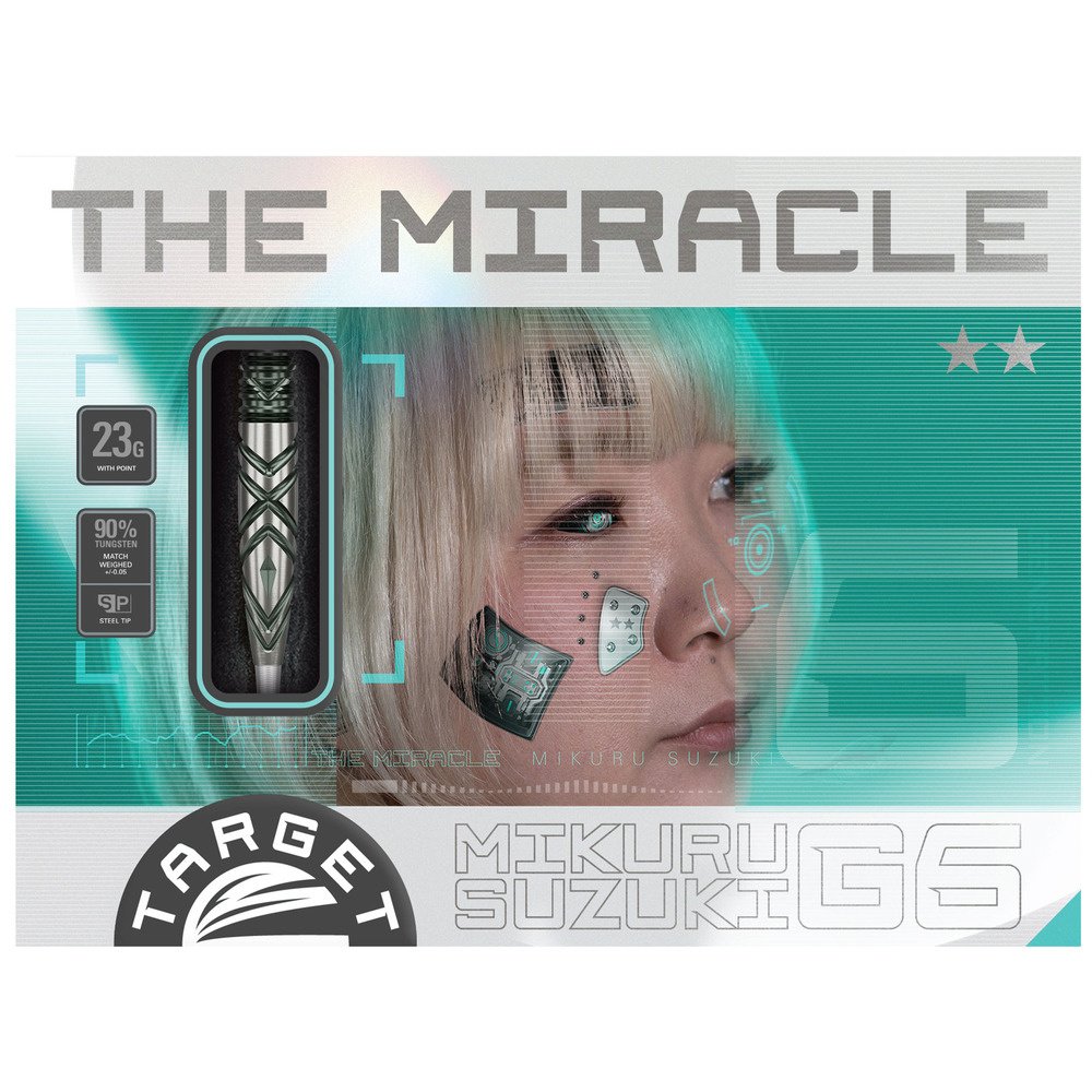 Target Japan Mikuru Suzuki The Miracle G6 Swiss Point 90% Darts