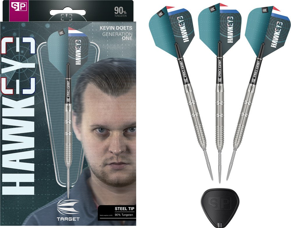Target Kevin Doets G1 Swiss Point 90% - Steel Tip Darts