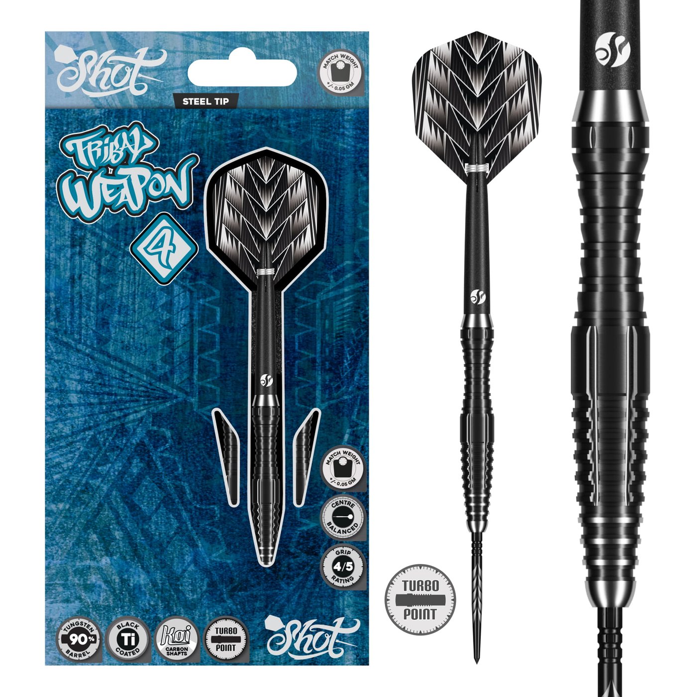Shot Tribal Weapon 4 Turbo Point 90% - Dartpfeile