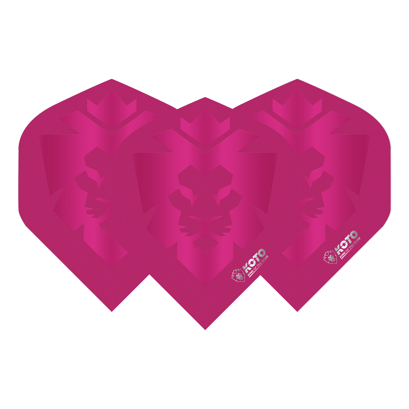 KOTO Pink Emblem NO2 Darts Flights
