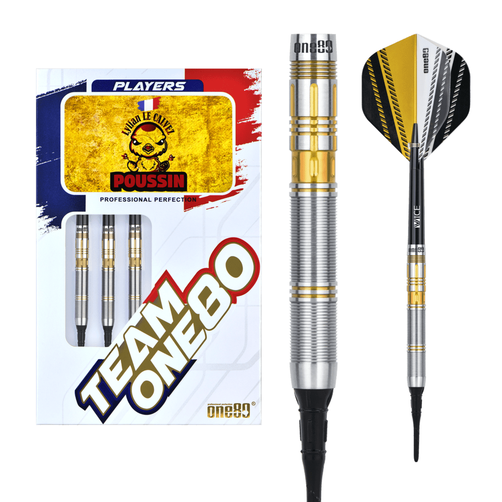 ONE80 Lylian Le Calvez 90% Soft Tip Darts