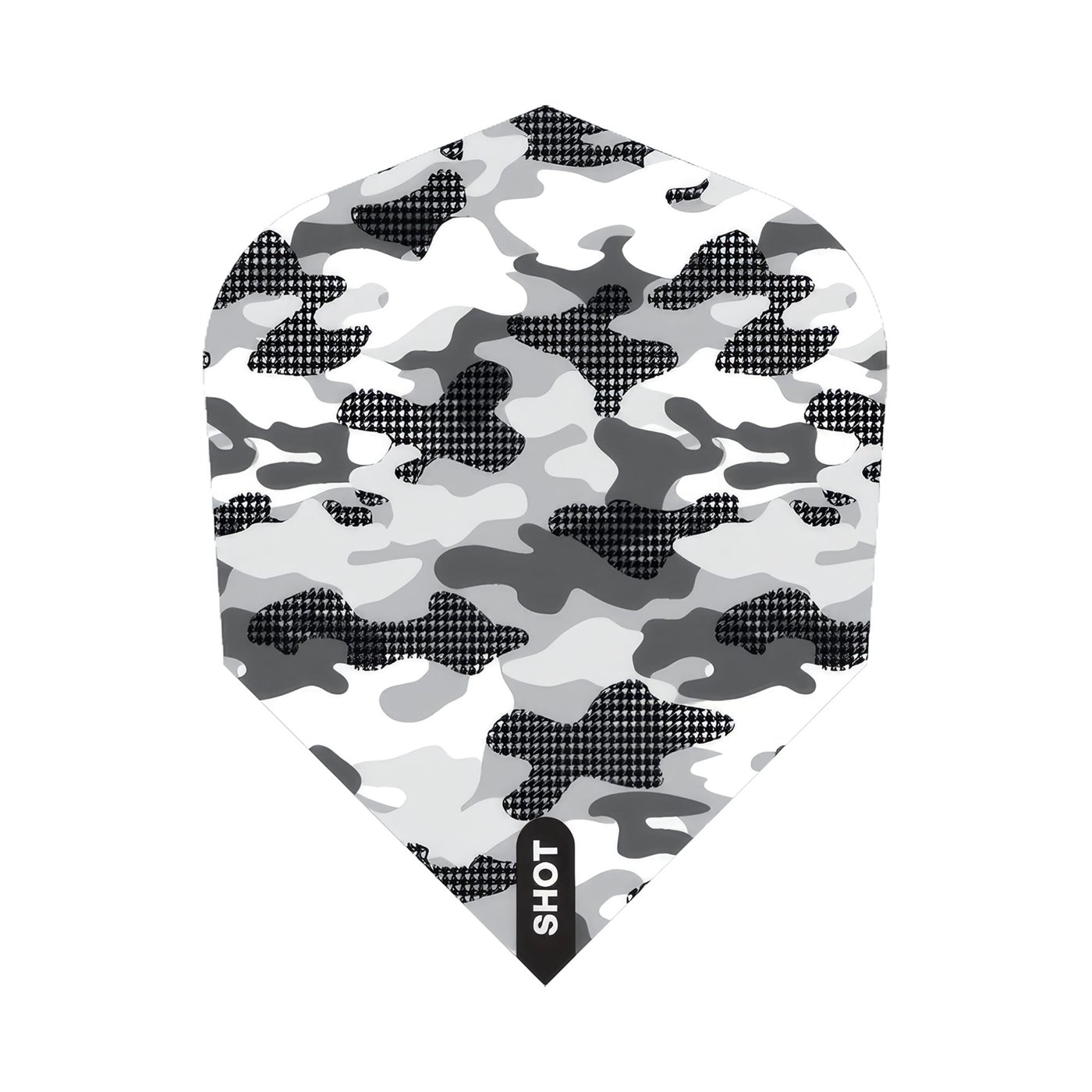 Shot Arctic Camo White NO6 - Plumas Dardos