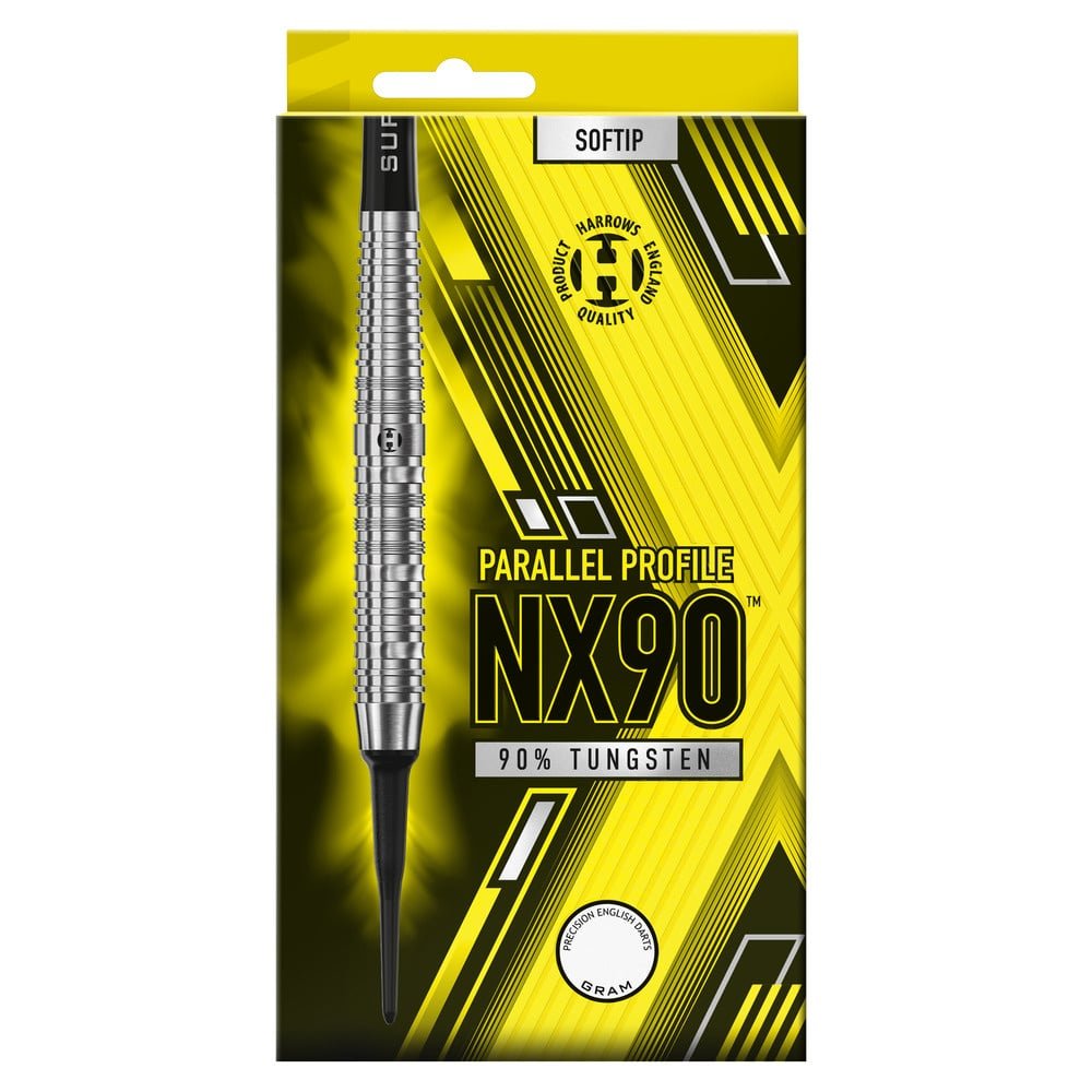 Harrows NX90 Parallel 90% Soft Tip Darts