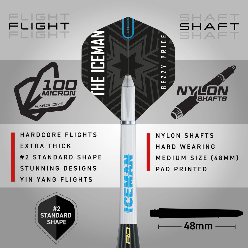 Red Dragon Gerwyn Price Iceman Brass Dartshopper Exclusives