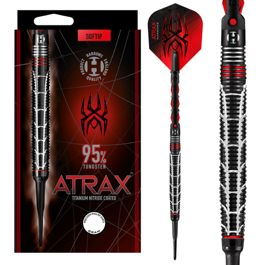 Harrows Atrax 95% - Soft Tip Darts