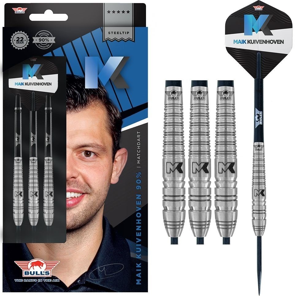[Tweedekans] Bull's Maik Kuivenhoven 90% Steel Tip Darts 23gram