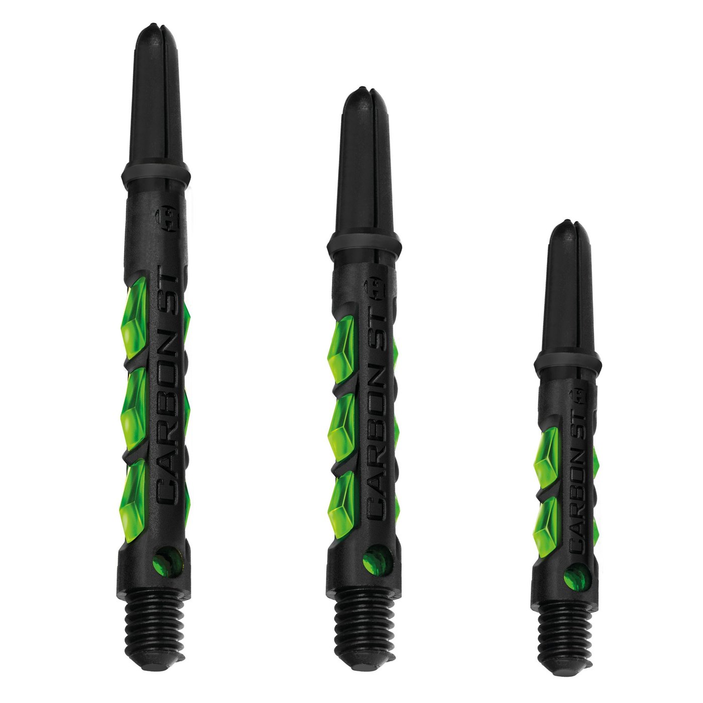 Harrows Carbon ST Green Darts Shafts