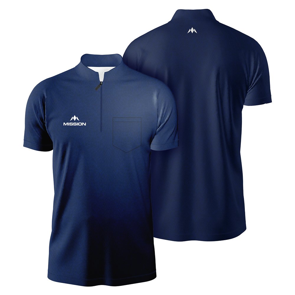 Mission Exos Cool Navy Blue - Dartshirt