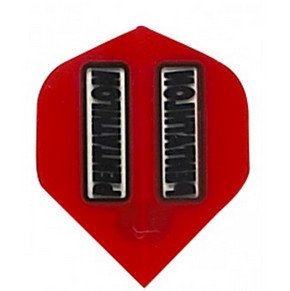 Pentathlon - Transparent Red Darts Flights