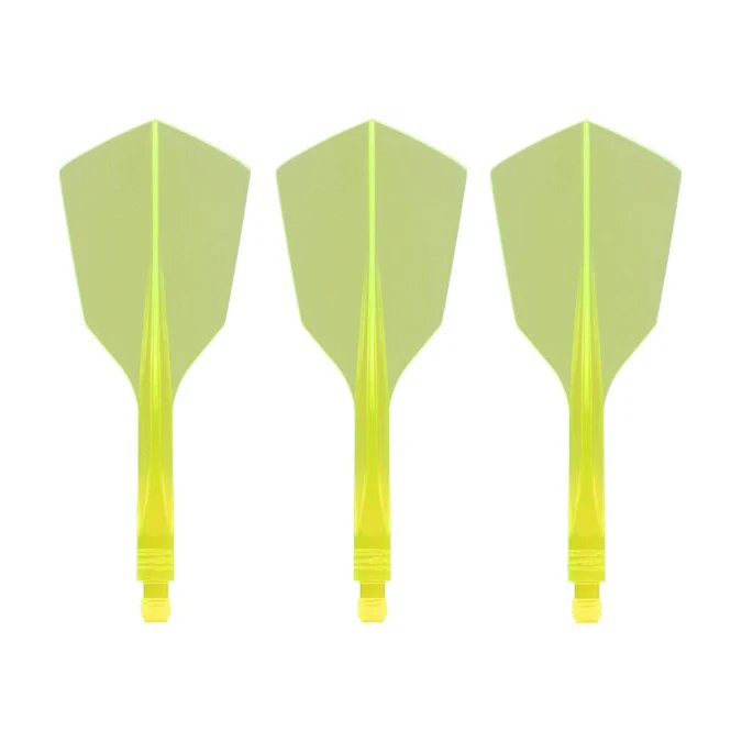 Condor AXE 120 Trifin Narrow Neon Yellow - Dartflights