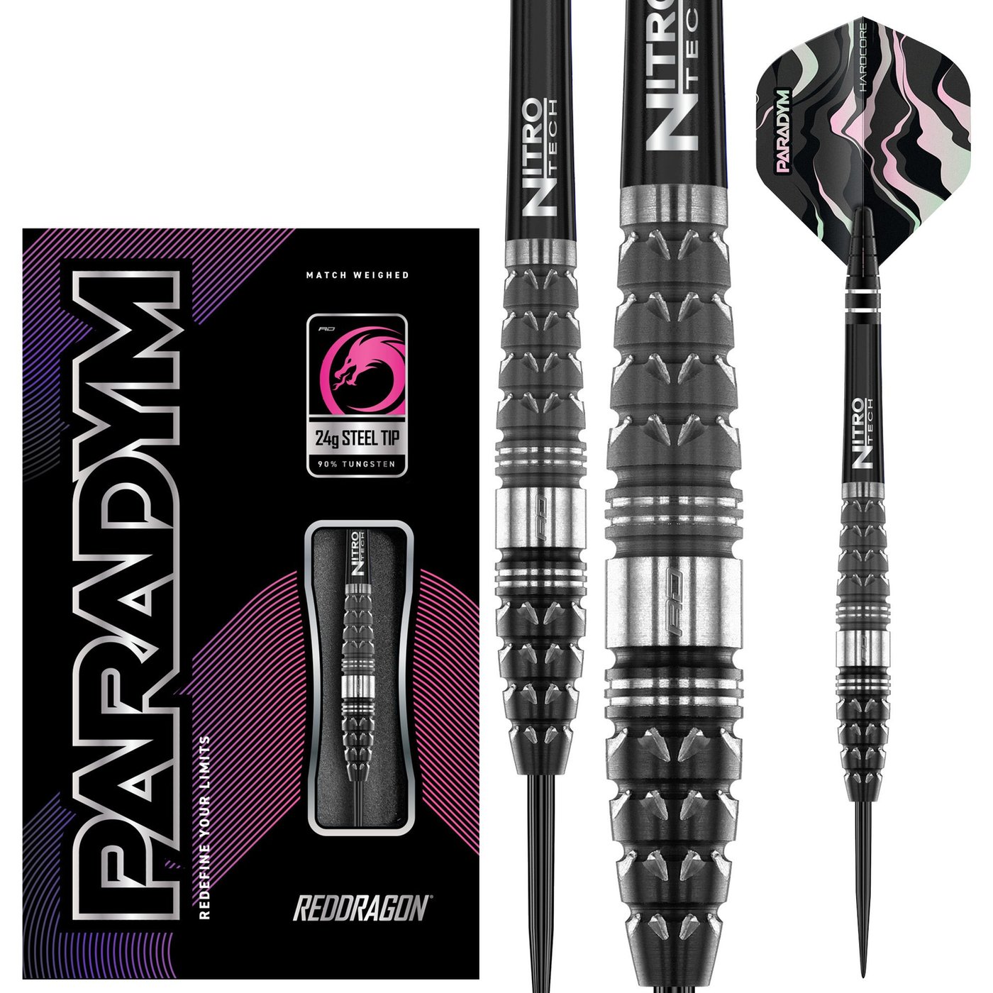Red Dragon Paradym Torpedo 90% - Steel Tip Darts