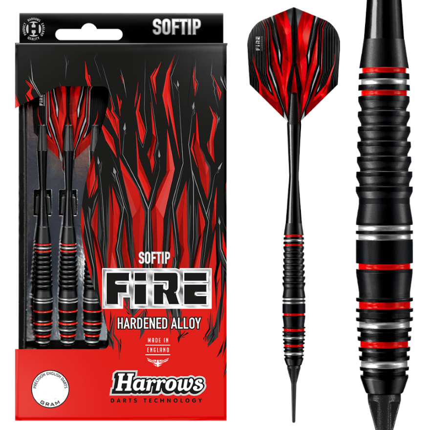 [Tweedekans] Harrows Fire High Grade Alloy - Soft Tip Darts-18gram