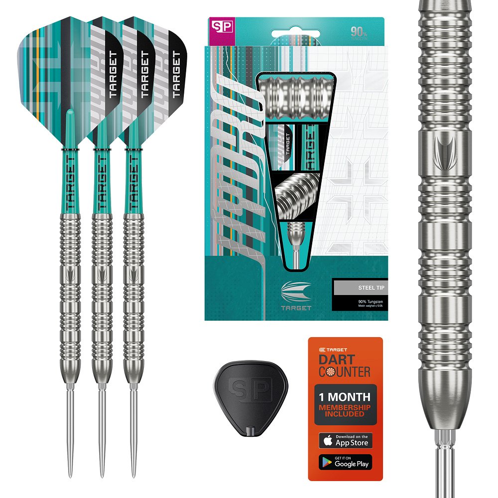 Target Hydro 02 Swiss Point 90% - Steel Tip Darts - Dartshopper.com