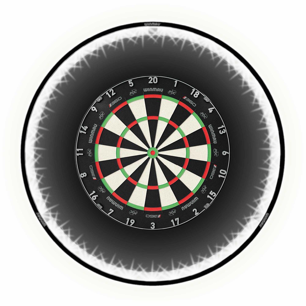 Winmau Blade Triple Core 360 Technology + Winmau Plasma +  Surround Black - Dartset