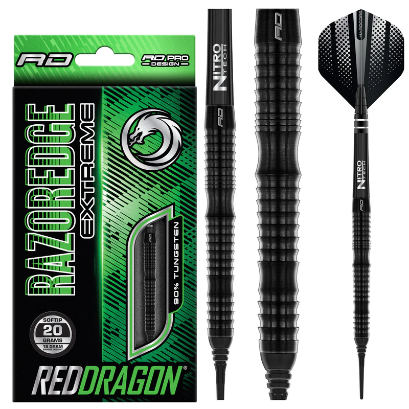 Red Dragon Razor Edge Extreme 90% Soft Tip Darts