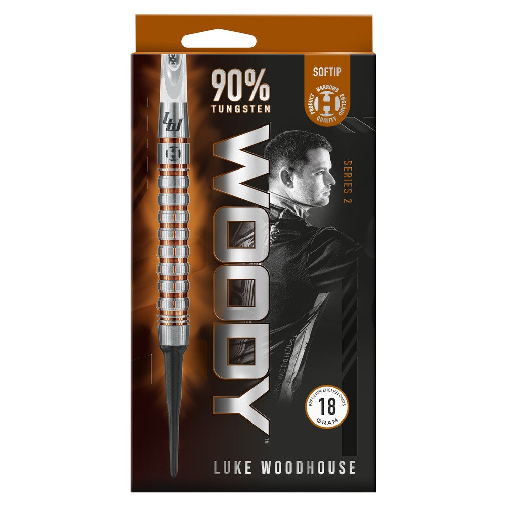 Harrows Luke Woodhouse V2 90% - Soft Tip Darts - Dartshopper.eu