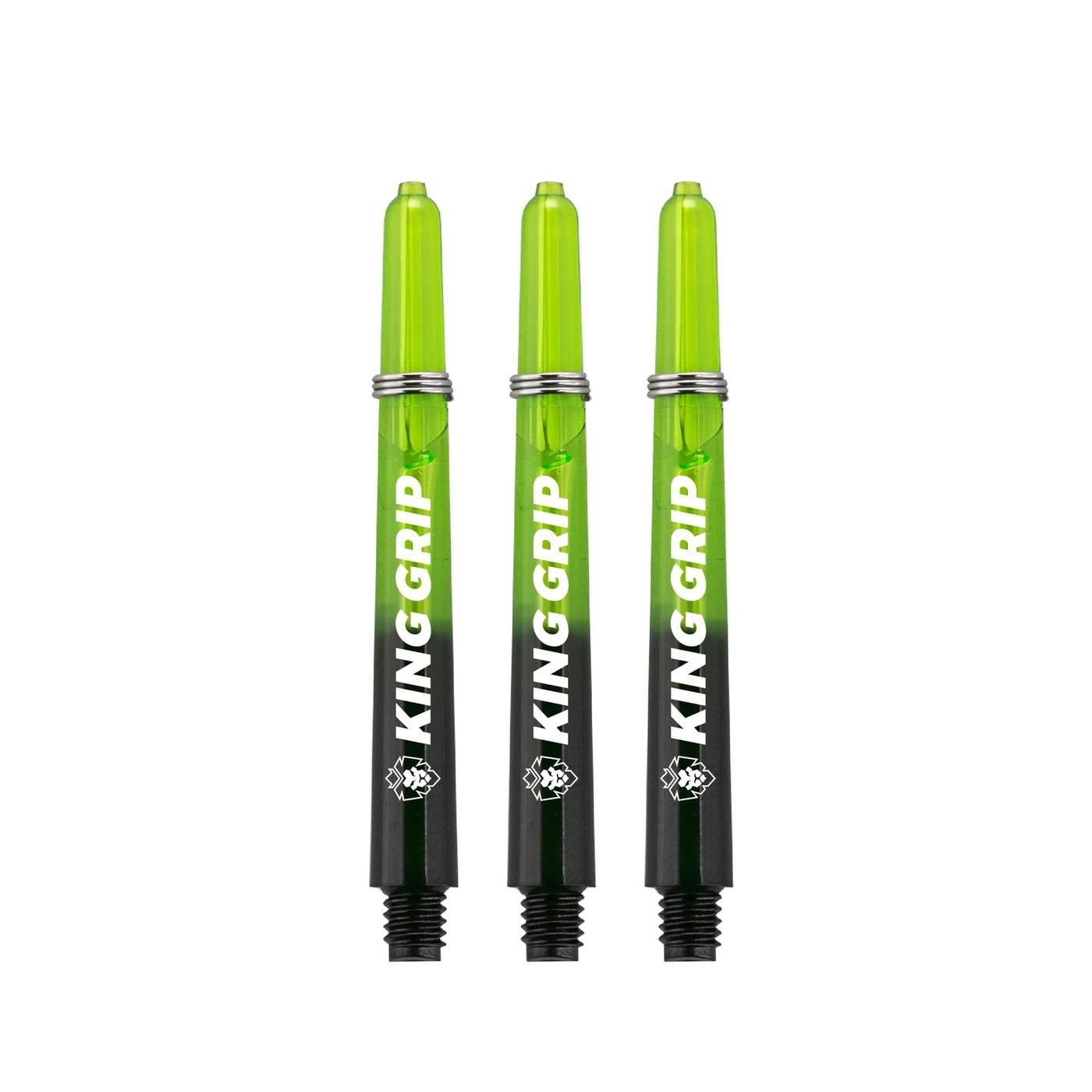 KOTO King Grip Colours Green Black Darts Shafts