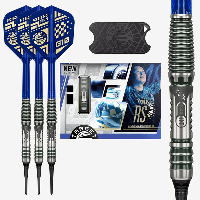 Target Japan Haruki Muramatsu Rising Sun G10.5 95% Soft Tip Darts