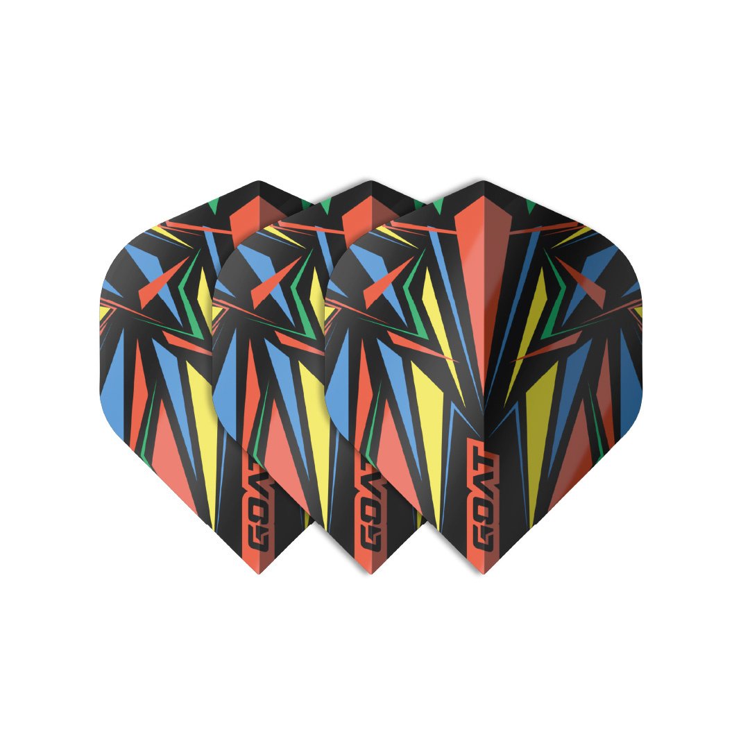 GOAT Athlete Red NO2 Darts Flights