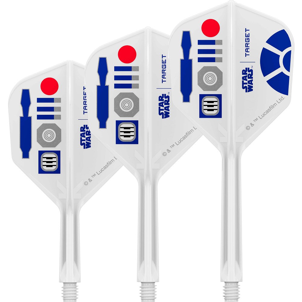 Target Star Wars K-Flex R2D2 NO6 - Dart Flights - Dartshopper.nl