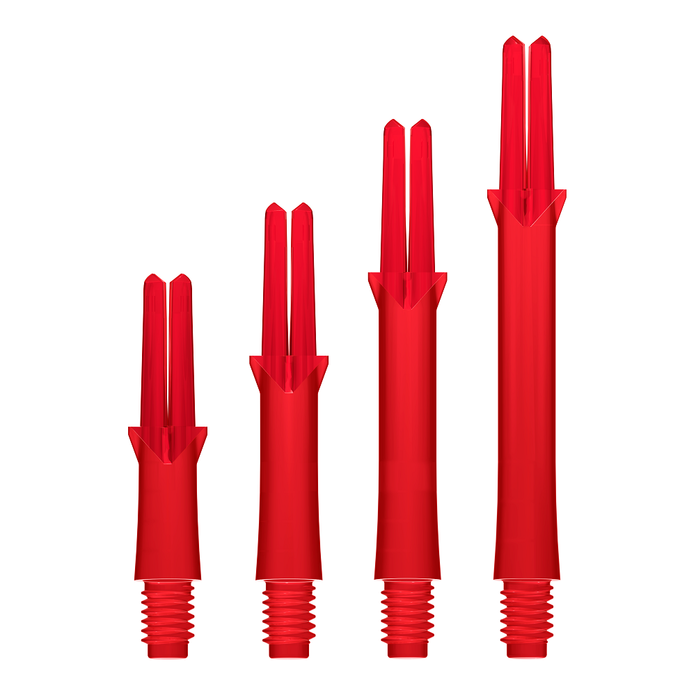 L-Style L- Locked Straight Red Darts Shafts