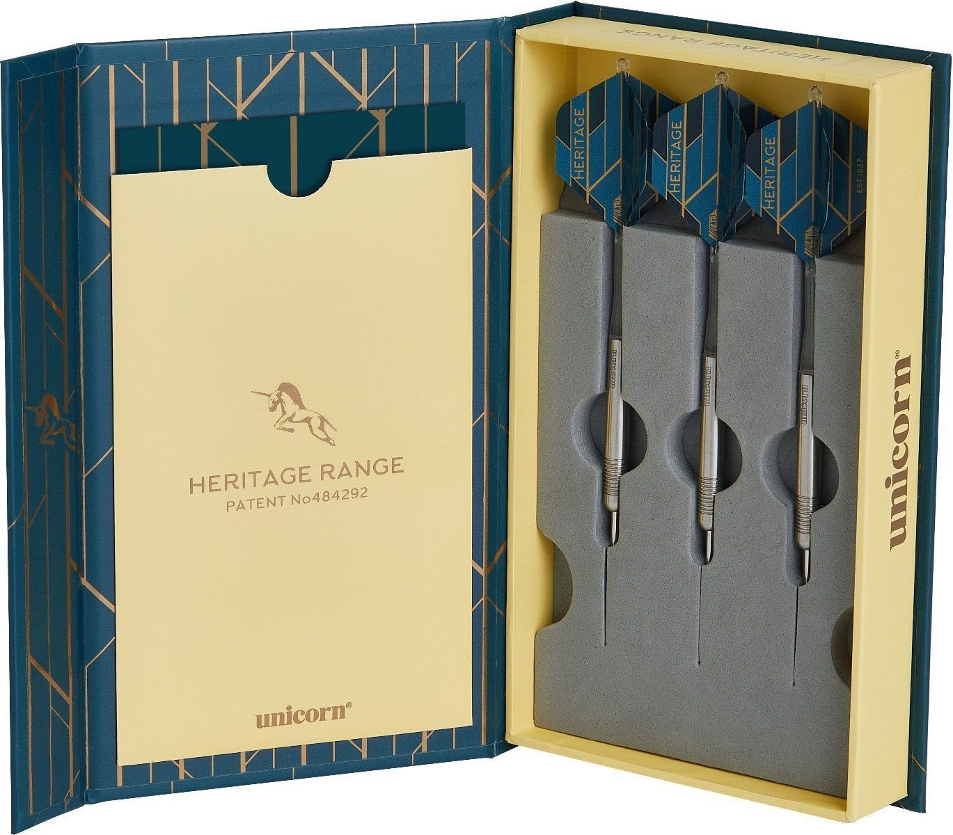 Unicorn Heritage 1976 90% - Steel Tip Darts - Dartshopper.com