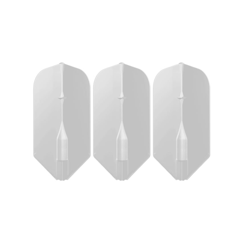L-Style EZ L6 Slim White Darts Flights