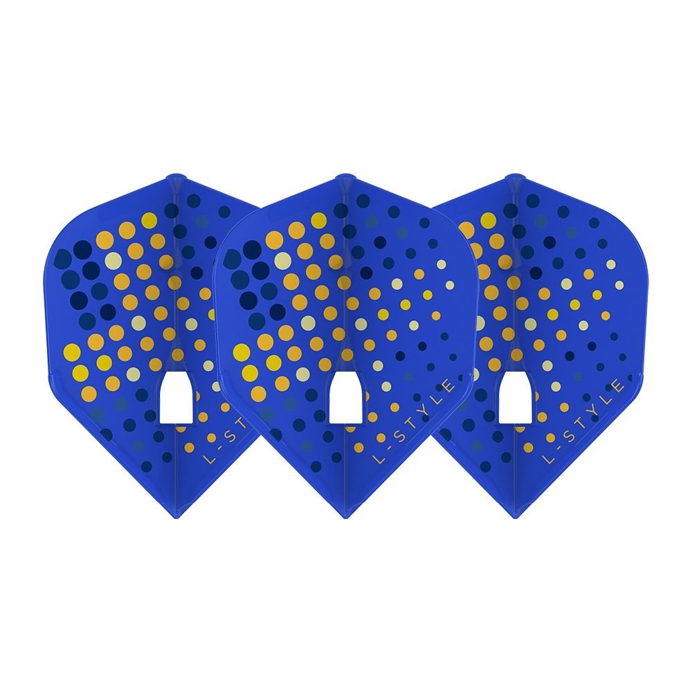 L-Style Champagne L3 Shape Daniel Larsson V1 Blue Darts Flights