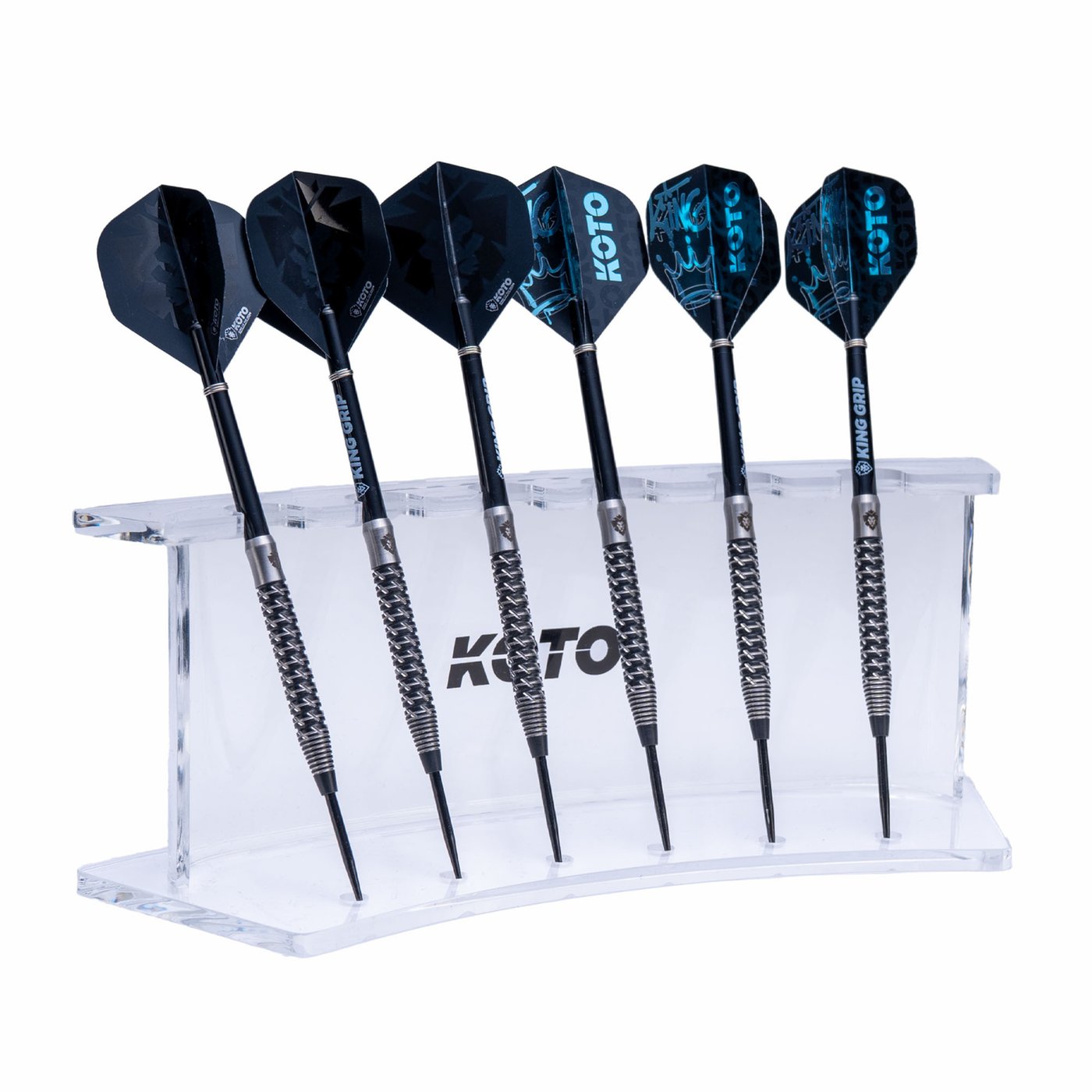 KOTO 6 Holes Wave Darts Display - Dart Holder