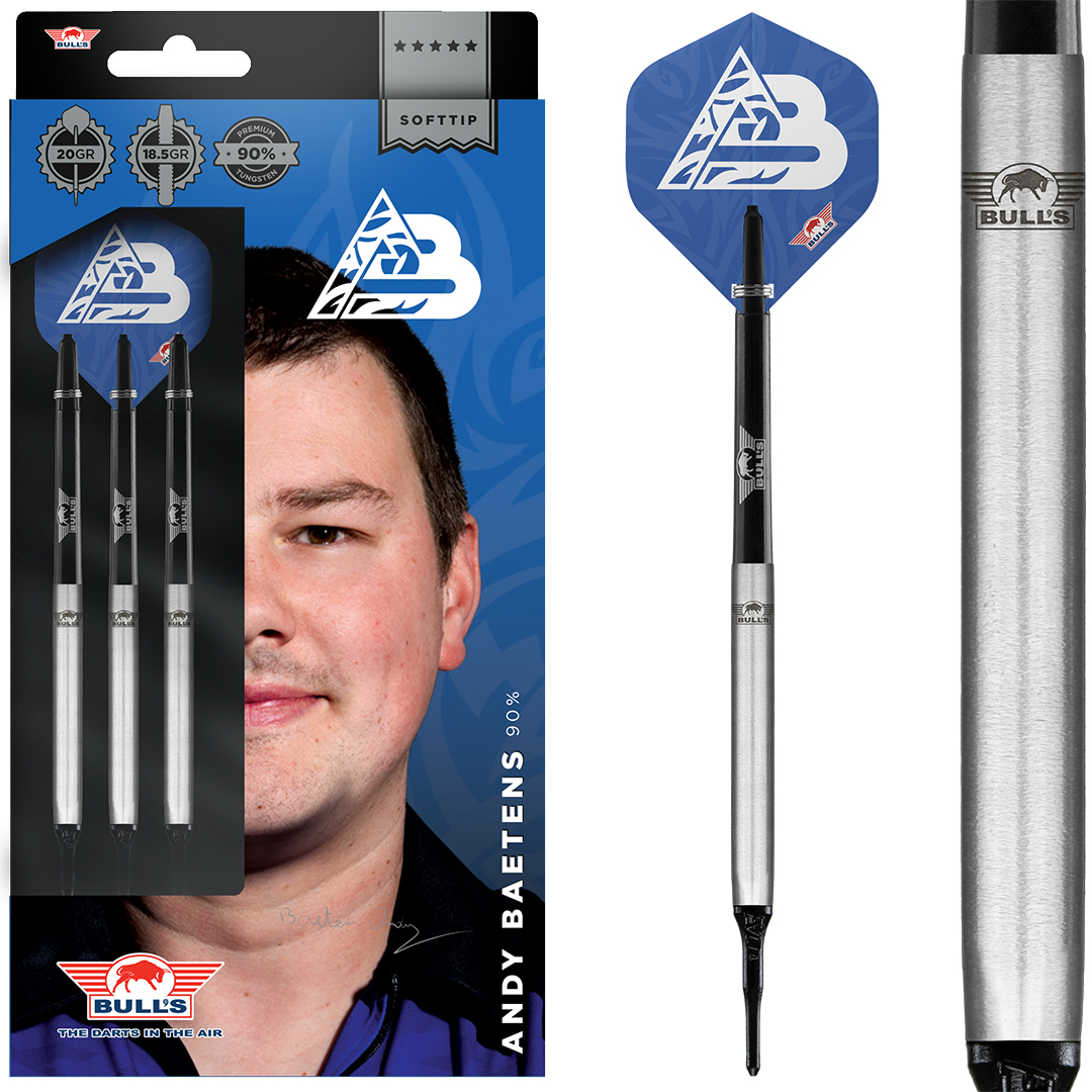 Bull's Andy Baetens 90% Soft tip Dartpile