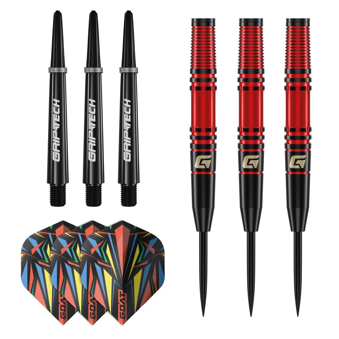 Goat Athlete Brass 10g Darts-tikat Vihreä
