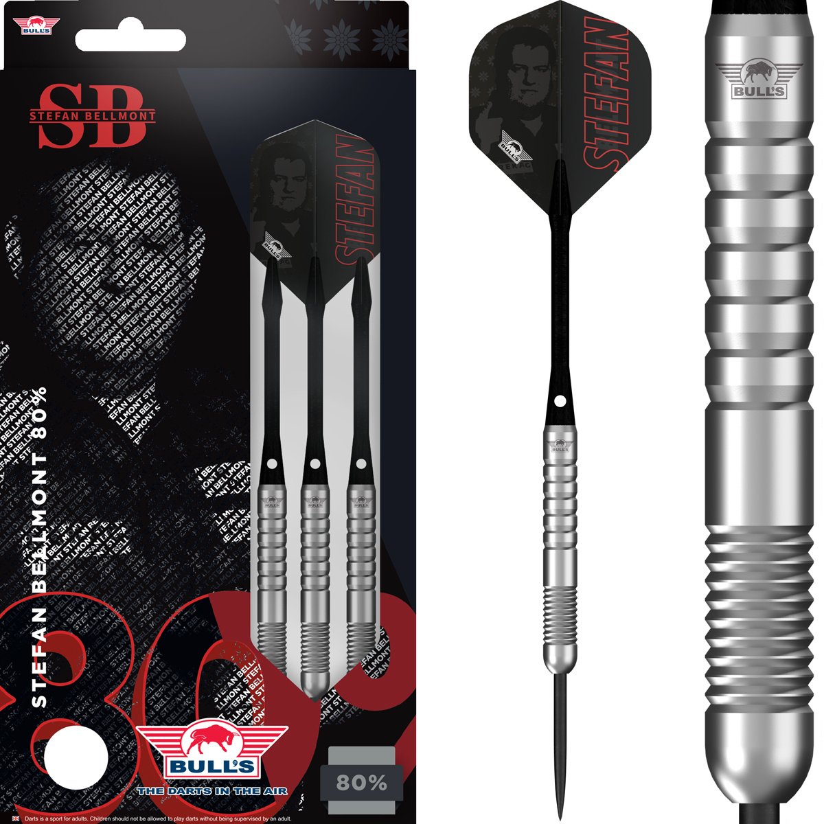 Bull's Stefan Bellmont 80% Darts