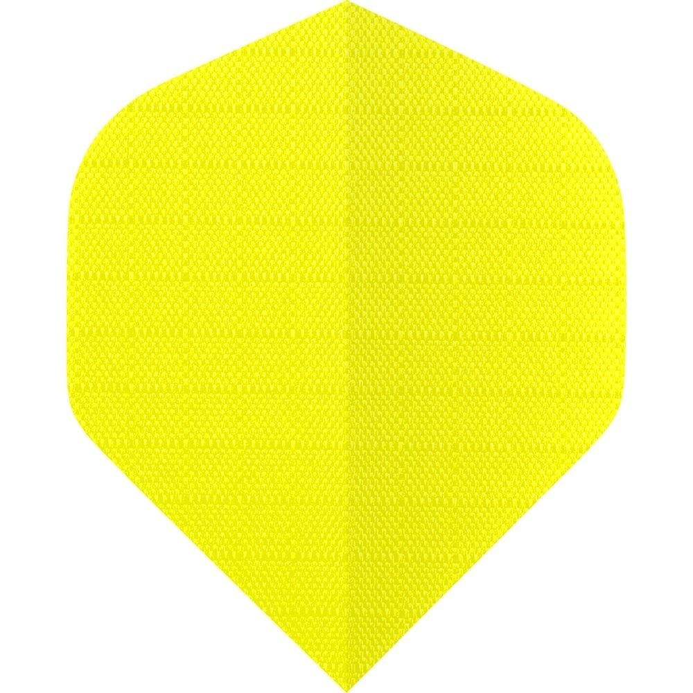 Fabric Rip Stop Nylon Fluro Yellow Darts Flights