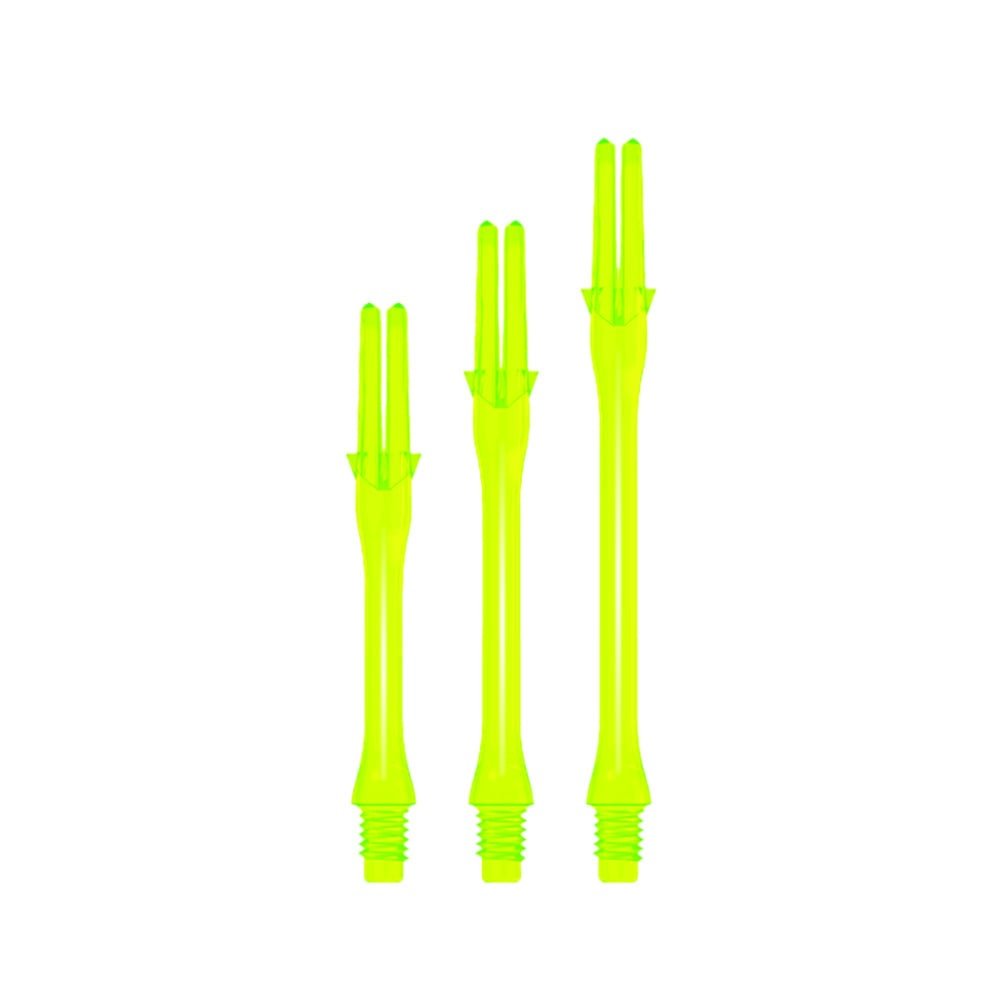 L-Style L- Locked Slim Neon Yellow Darts Shafts