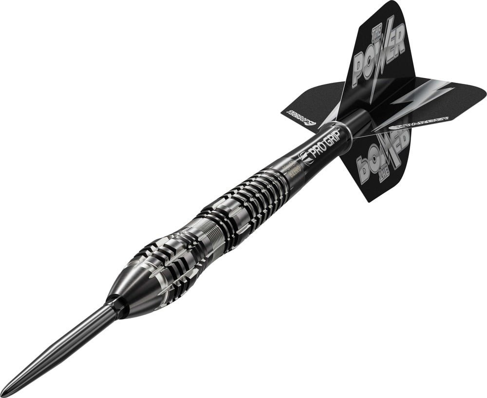 Target Phil Taylor Power 8ZERO 4 Black Titanium Swiss Point 80% Darts