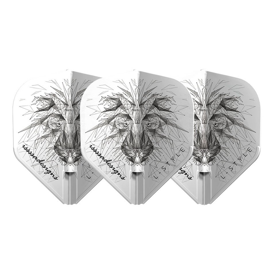 L-Style EZ L1 Dominik Grullich White - Dart Flights