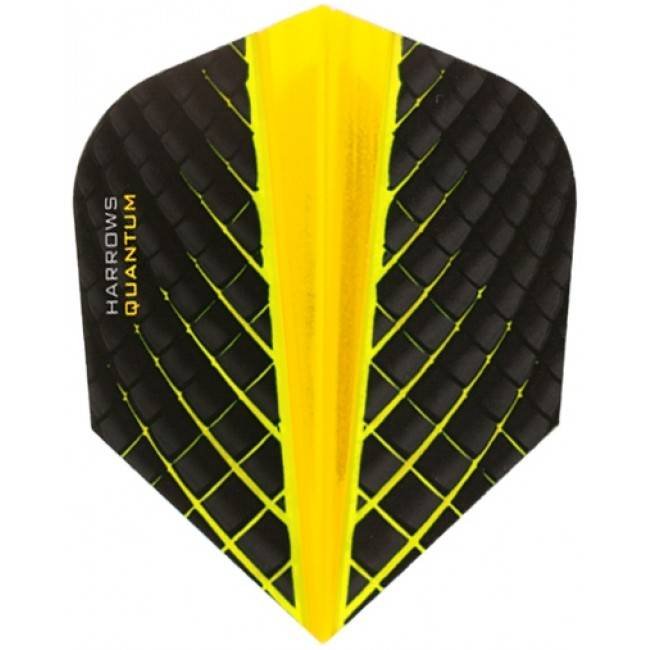 Harrows Quantum Yellow Darts Flights