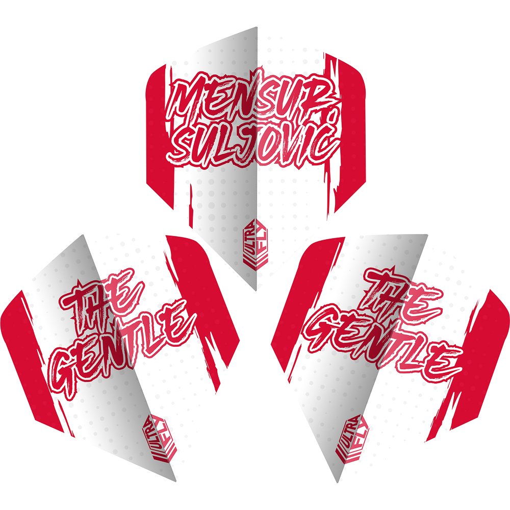 Unicorn Ultrafly Mensur Suljovic Big Wing - Dart Flights