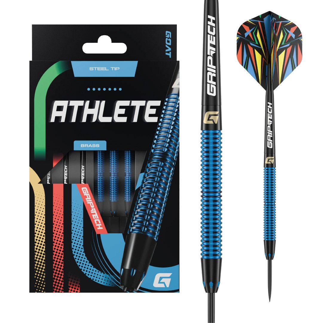 GOAT Athlete Blue Brass Darts