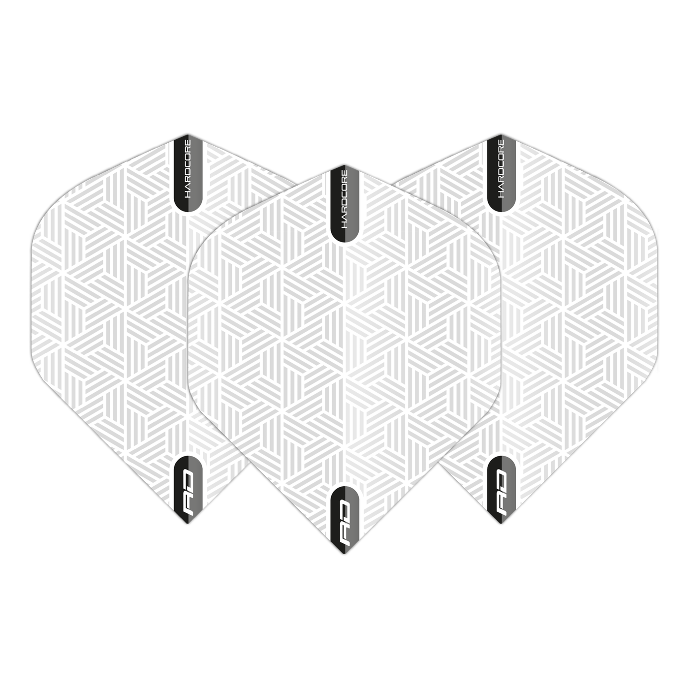 Red Dragon Hardcore XT White Darts Flights