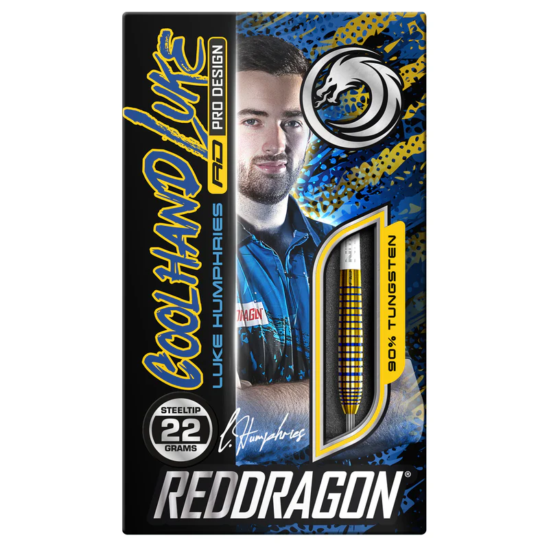 Red Dragon Luke Humphries TX3 Gold 90% Darts