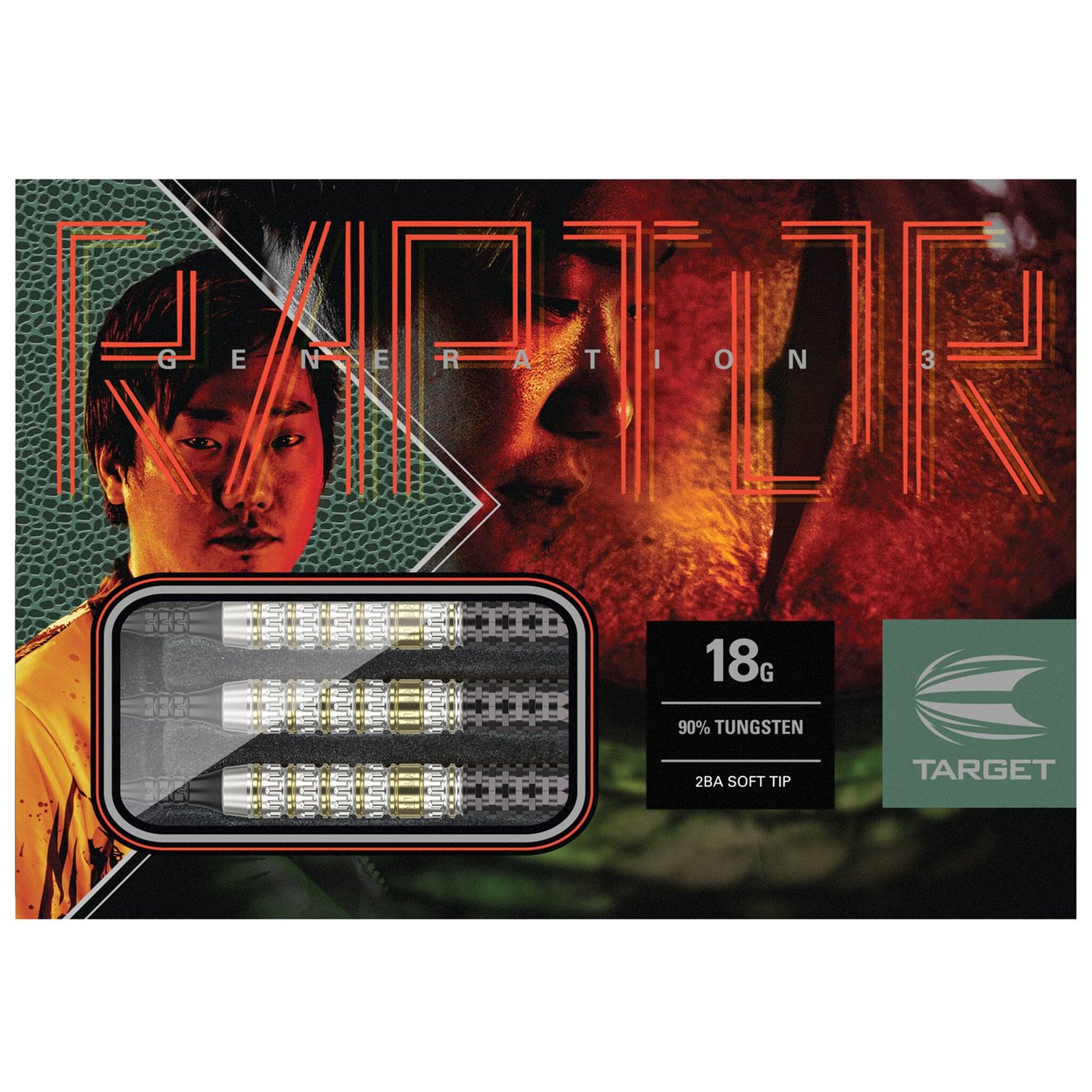 Target Japan George Nishitani Raptor G3 90% Soft Tip Darts