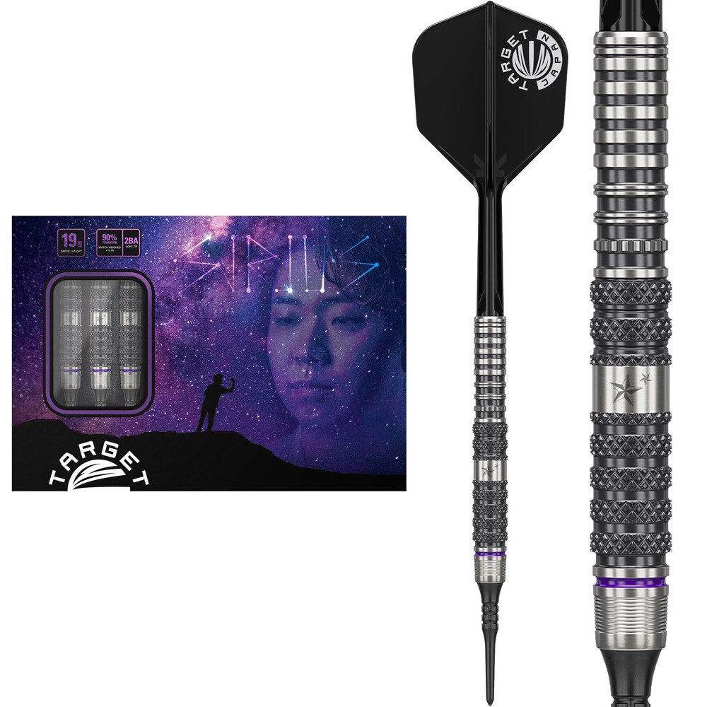Target Japan Yuta Hayashi Sirius G3 90% Soft Tip Darts